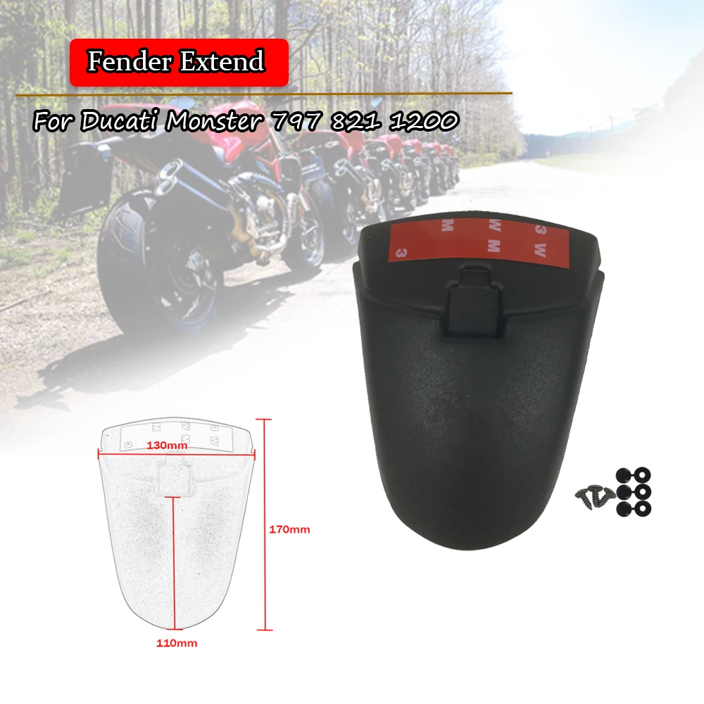 Motorcycle Front Fender Mudguard Extender Mud Splash Protector Extension For Ducati Monster 821 797 1200 Parts 2018 2016 2014
Motorcycle Front Fender Mudguard Extender Mud Splash Protector Extension For Ducati Monster 821 797 1200 Parts 2018 2016 2014
