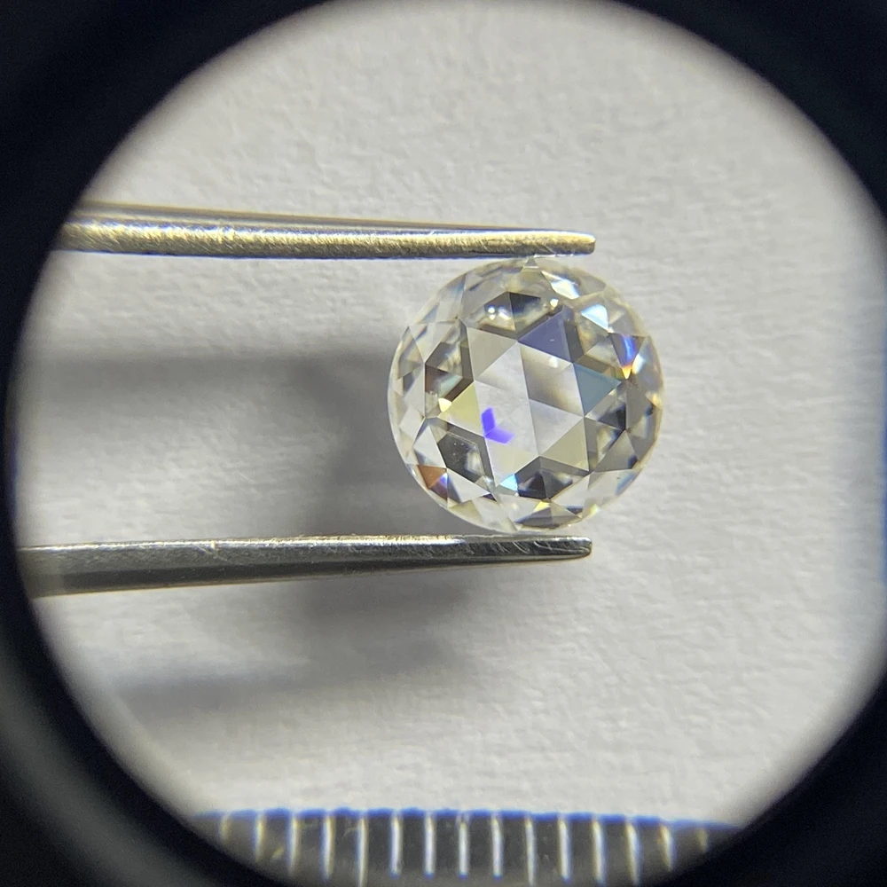 Meisidian 2.6 Carat 10mm D VVS1 Flatback Rose Cut Diamond Moissanite Lose Gemstone
Meisidian 2.6 Carat 10mm D VVS1 Flatback Rose Cut Diamond Moissanite Lose Gemstone