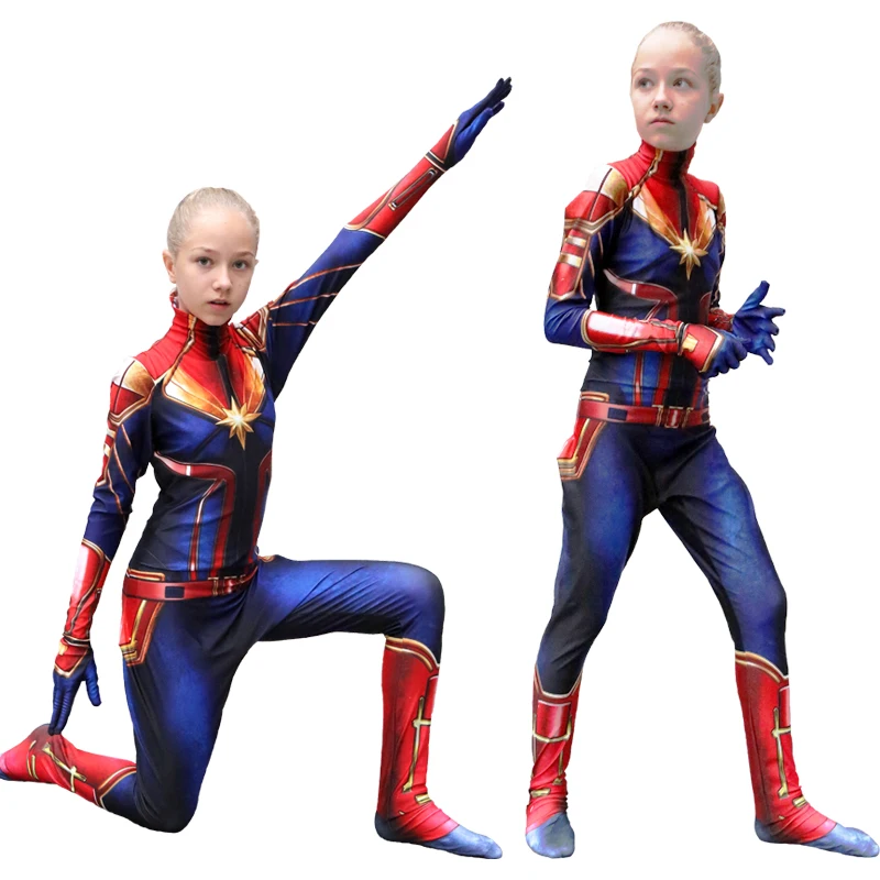 New Arrival Captain Girls Cosplay Costume Children Superhero Bodysuit Jumpsuit Halloween Kids
New Arrival Captain Girls Cosplay Costume Children Superhero Bodysuit Jumpsuit Halloween Kids