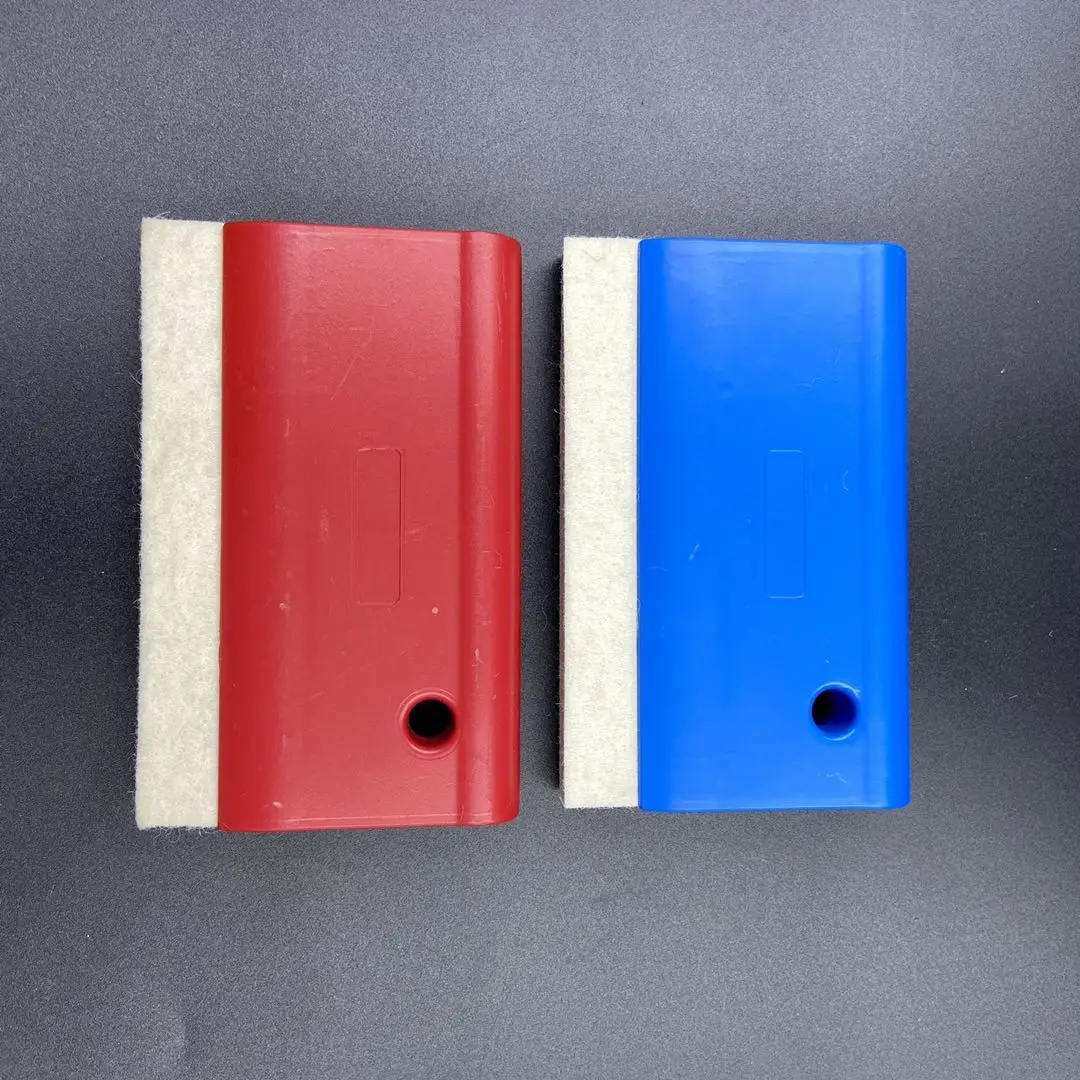 2 Pieces/Lot 8.6cm*14cm Professional Squeegee Window Tint Tool Wool Squeegee With Palstic Handle Car Wrapping Application Tools
2 Pieces/Lot 8.6cm*14cm Professional Squeegee Window Tint Tool Wool Squeegee With Palstic Handle Car Wrapping Application Tools