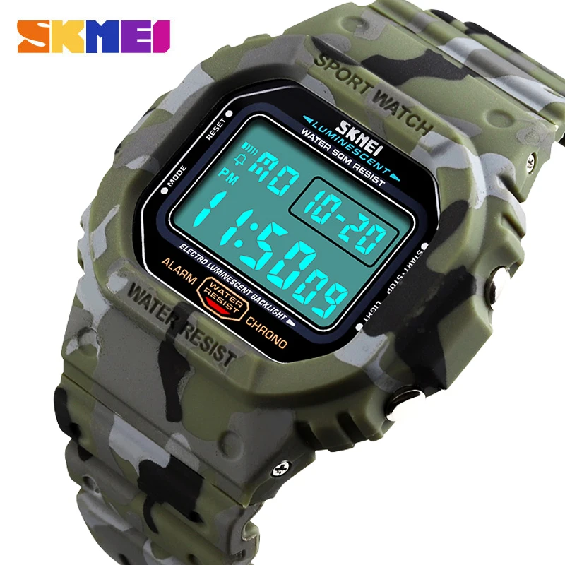 SKMEI Mens Watches Waterproof Luminous Digital Watch Military Sports Men Wristwatch WristWatches Relogio Masculino montre homme
SKMEI Mens Watches Waterproof Luminous Digital Watch Military Sports Men Wristwatch WristWatches Relogio Masculino montre homme