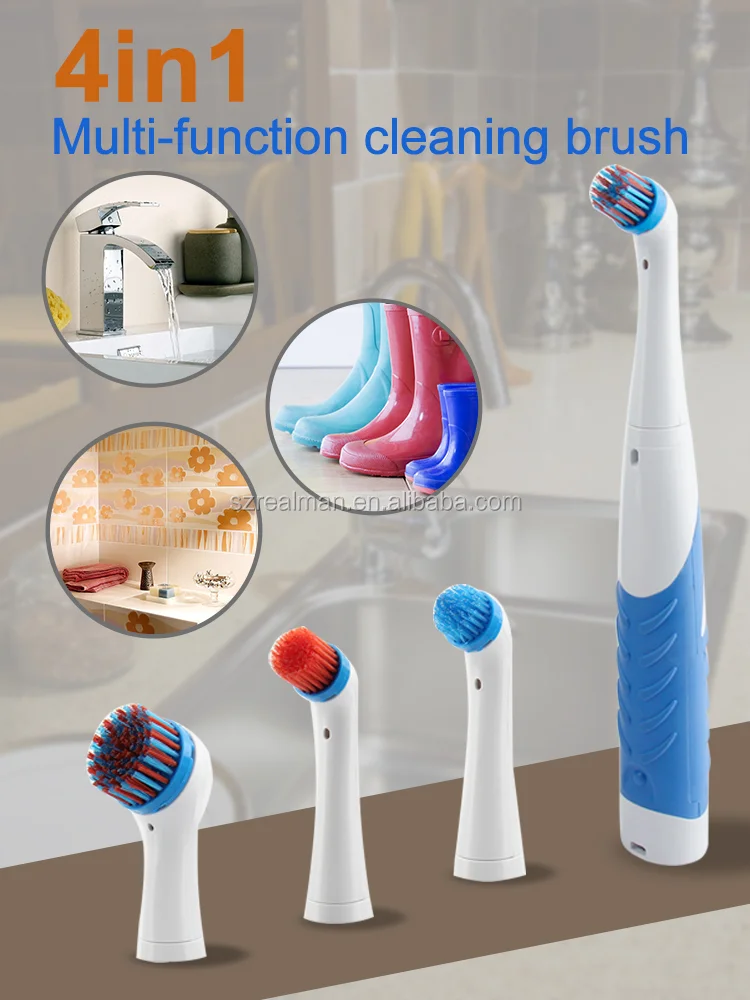 Premium Quality Household Ultrasonic Electric Cleaning Brush Power Scrubber with 4 Replacement Heads for kitchen
Premium Quality Household Ultrasonic Electric Cleaning Brush Power Scrubber with 4 Replacement Heads for kitchen