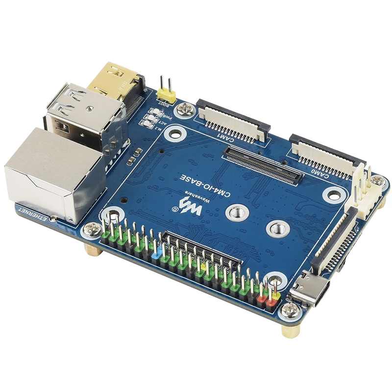 Raspberry Pi Compute Module 4 Mini Basic A / B Type USB IO Expansion Board Core Board Backplane RJ45 Gigabit Ethernet for CM 4
Raspberry Pi Compute Module 4 Mini Basic A / B Type USB IO Expansion Board Core Board Backplane RJ45 Gigabit Ethernet for CM 4