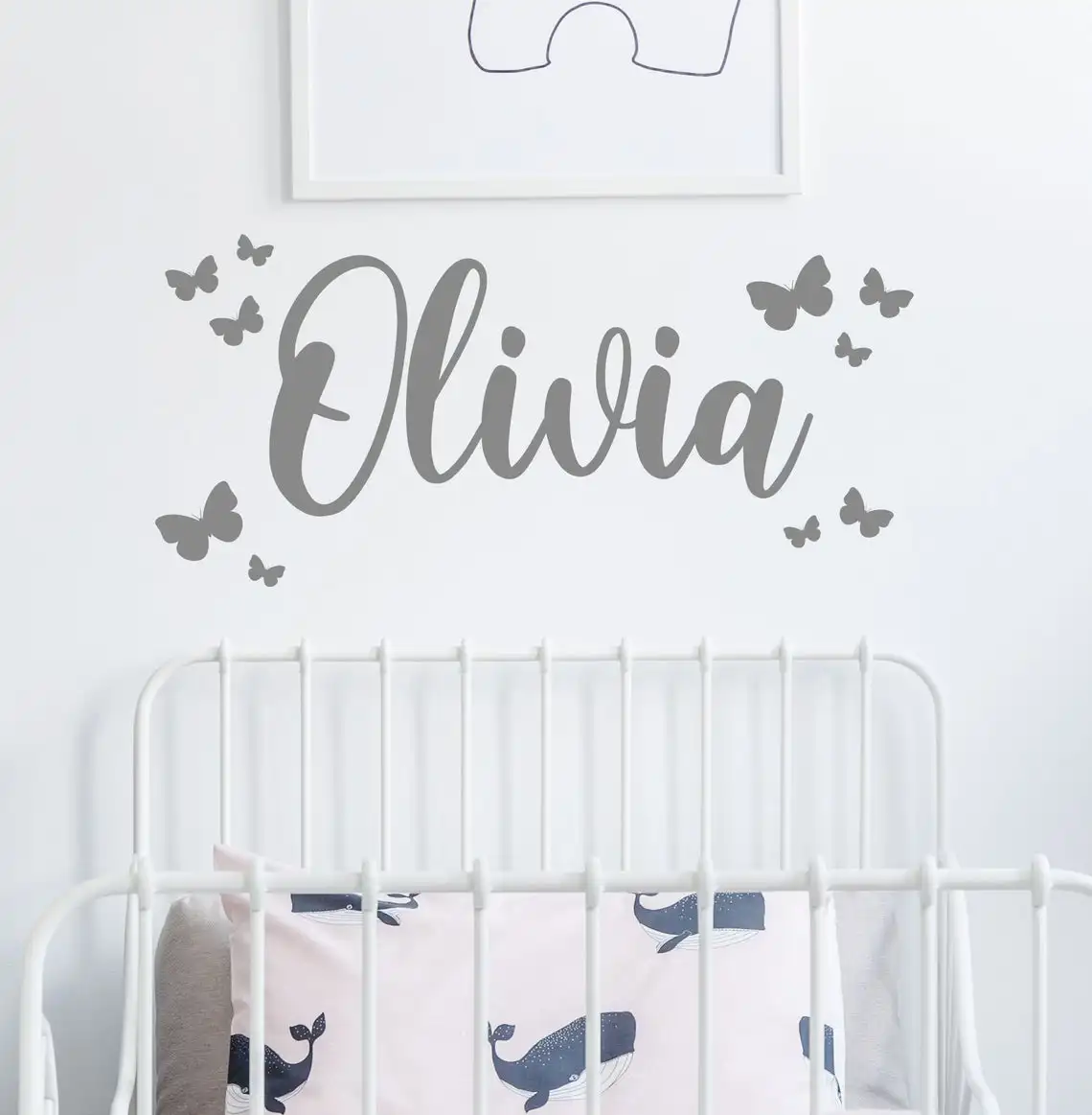 Custom name wall stickers butterfly wall stickers kindergarten decoration home children bedroom bedside beautiful decoration D24
Custom name wall stickers butterfly wall stickers kindergarten decoration home children bedroom bedside beautiful decoration D24