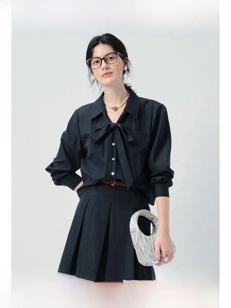 Джинсовый комплект больших размеров с галстуком-бабочкой irt и ort Юбка от Ruige Spring Faion Повседневный удобный женский костюм из двух предметов
Джинсовый комплект больших размеров с галстуком-бабочкой irt и ort Юбка от Ruige Spring Faion Повседневный удобный женский костюм из двух предметов