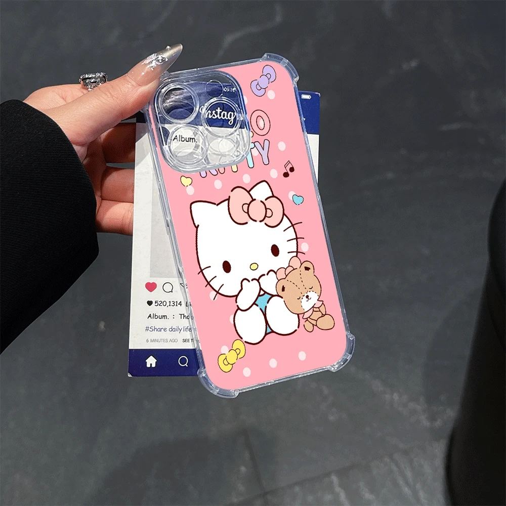 Чехлы для мобильных телефонов Sanrio KT для IPhone 14, IPhone 16/15/14/13/12/11/x/xs/xs Max, мягкий чехол для телефона для девочек, модный аксессуар Sanrio
Чехлы для мобильных телефонов Sanrio KT для IPhone 14, IPhone 16/15/14/13/12/11/x/xs/xs Max, мягкий чехол для телефона для девочек, модный аксессуар Sanrio