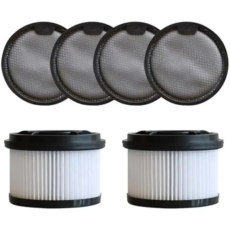 Фильтр для пылесоса ABWR, передний HEPA-фильтр, совместим с Dreame T10 T20 T30, запчасти и аксессуары (6 шт.)
Фильтр для пылесоса ABWR, передний HEPA-фильтр, совместим с Dreame T10 T20 T30, запчасти и аксессуары (6 шт.)