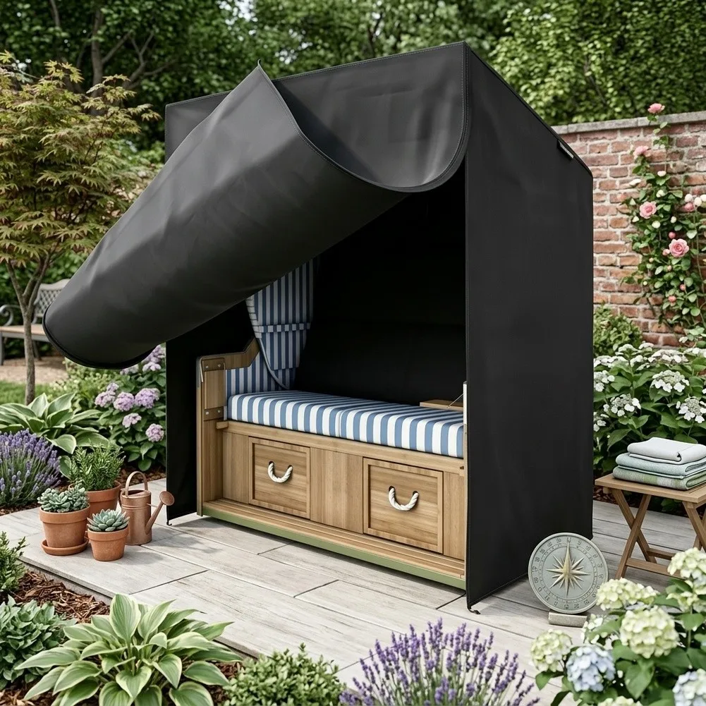 Swing Cover for Outdoor Use on Beach Chair 130x100x170/140cm or 135x105x175/140cm Oxford Cloth Waterproof Black
Swing Cover for Outdoor Use on Beach Chair 130x100x170/140cm or 135x105x175/140cm Oxford Cloth Waterproof Black