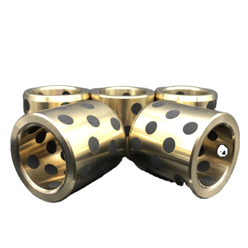 High Precision Graphics Custom Brass Bushing Graphene Brass Bushing Graphite Bronze Bushing
High Precision Graphics Custom Brass Bushing Graphene Brass Bushing Graphite Bronze Bushing