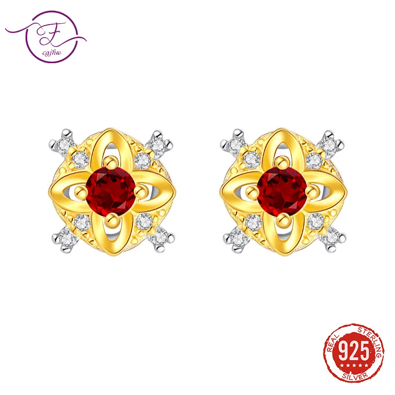 S925 Sterling Silver Natural Crystal Earrings for Women Four-Leaf Clover Lucky Stud Earring Exquisite Wedding Jewelry FCGJHW
S925 Sterling Silver Natural Crystal Earrings for Women Four-Leaf Clover Lucky Stud Earring Exquisite Wedding Jewelry FCGJHW