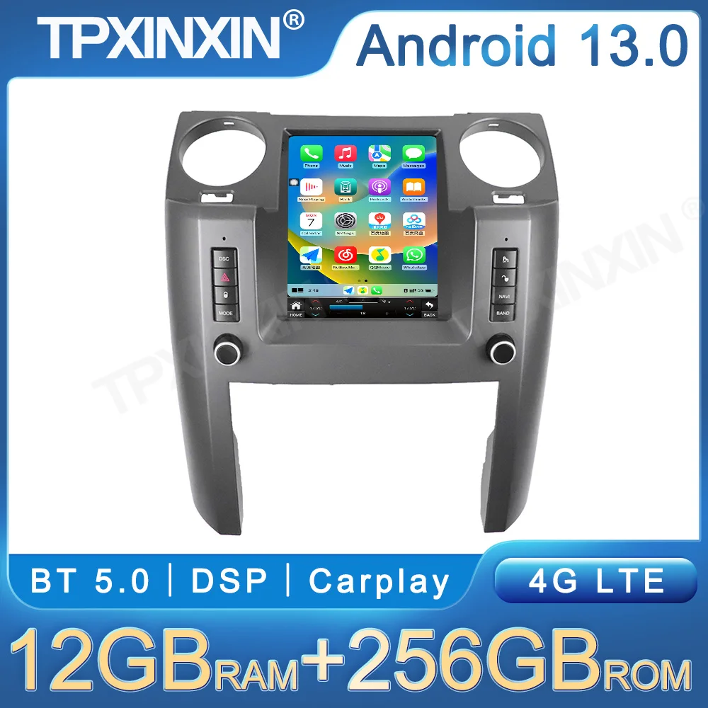 Android 13.0 Auto Multimedia Player Screen For Land Rover Discovery 3 2004-2010 TSL Carplay Car Radio GPS Navigation Head Unit
Android 13.0 Auto Multimedia Player Screen For Land Rover Discovery 3 2004-2010 TSL Carplay Car Radio GPS Navigation Head Unit