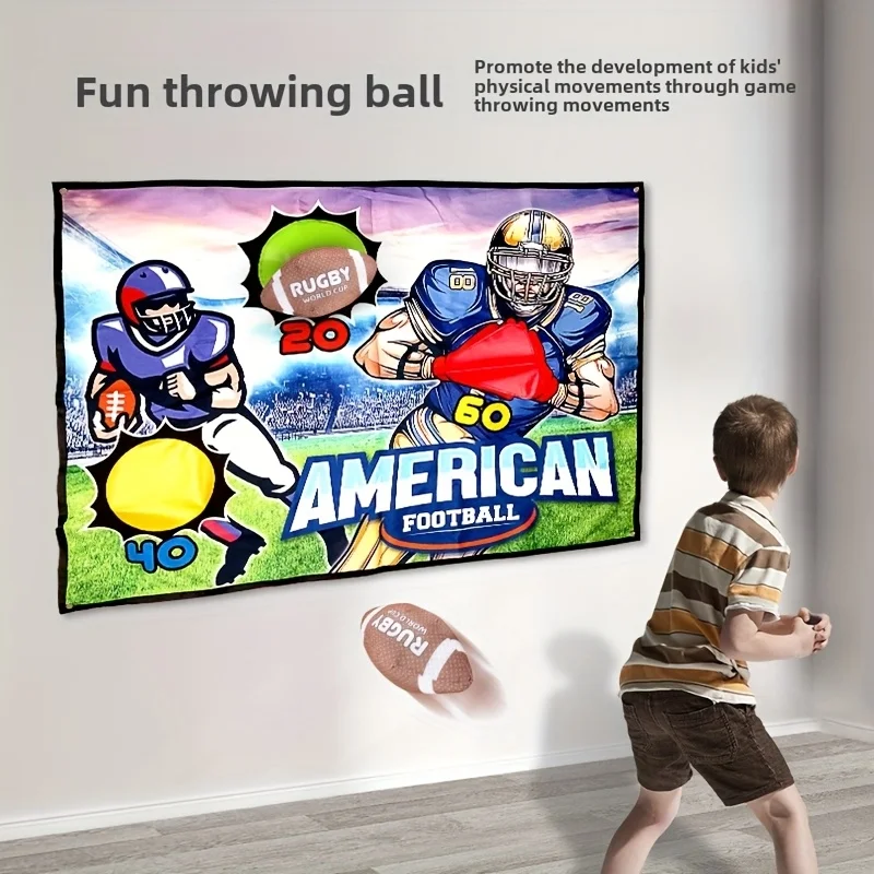 27PCS Recommended Target Throwing Rugby Game In The United States - Rugby Gift For Boys - Indoor And Outdoor Fun For Children |
27PCS Recommended Target Throwing Rugby Game In The United States - Rugby Gift For Boys - Indoor And Outdoor Fun For Children |