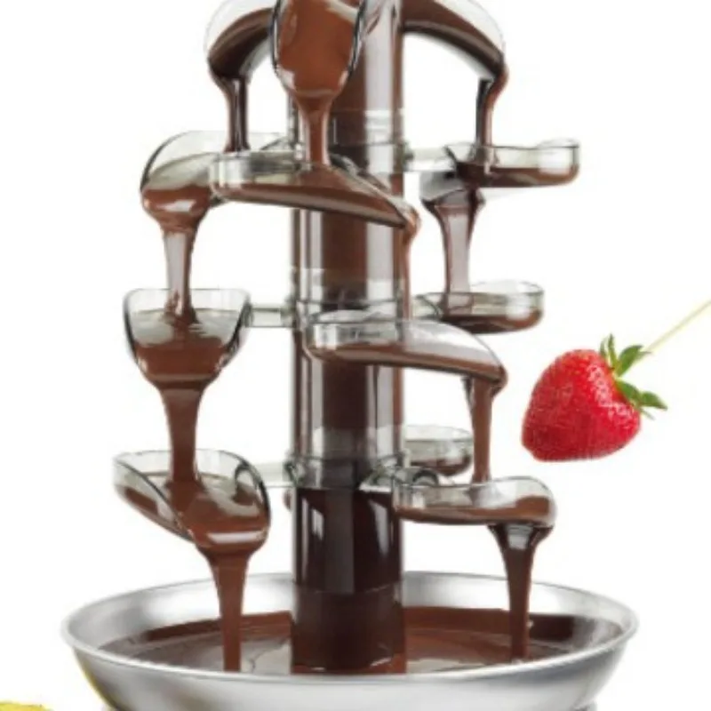 Detachable 4 Tier Chocolate Fountain Machine XW-001E-2 Multi Plug Optional
Detachable 4 Tier Chocolate Fountain Machine XW-001E-2 Multi Plug Optional