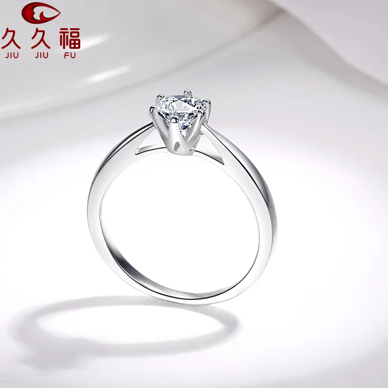 Durable Platinum Ring For Women 0.5ct Moissanite PT950 Platinum Scratch-resistant platinum, anti-oxidation and long-lasting
Durable Platinum Ring For Women 0.5ct Moissanite PT950 Platinum Scratch-resistant platinum, anti-oxidation and long-lasting