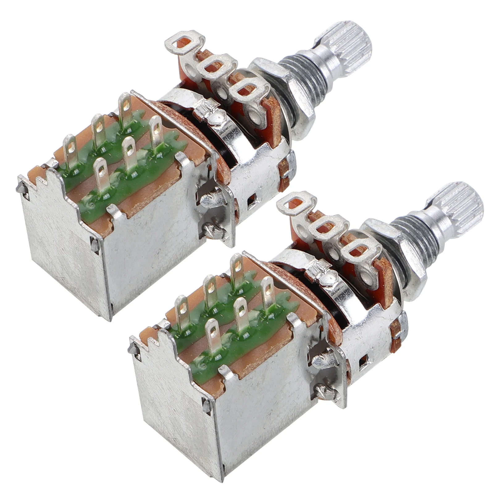 2pcs 500k Audio Potentiometers Volume Control Electric Guitar Bass Metal Parts Sound Pull Guitar Potentiometer Kit Small
2pcs 500k Audio Potentiometers Volume Control Electric Guitar Bass Metal Parts Sound Pull Guitar Potentiometer Kit Small