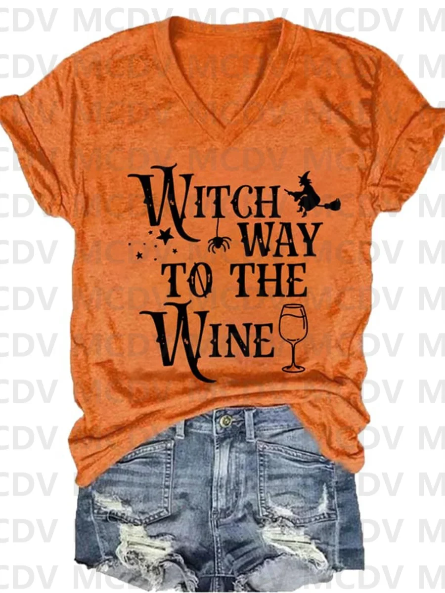 Halloween Witch Print Casual Crew T-Shirt 3D All Over Printed Summer Women's T Shirts Sexy Tops
Halloween Witch Print Casual Crew T-Shirt 3D All Over Printed Summer Women's T Shirts Sexy Tops