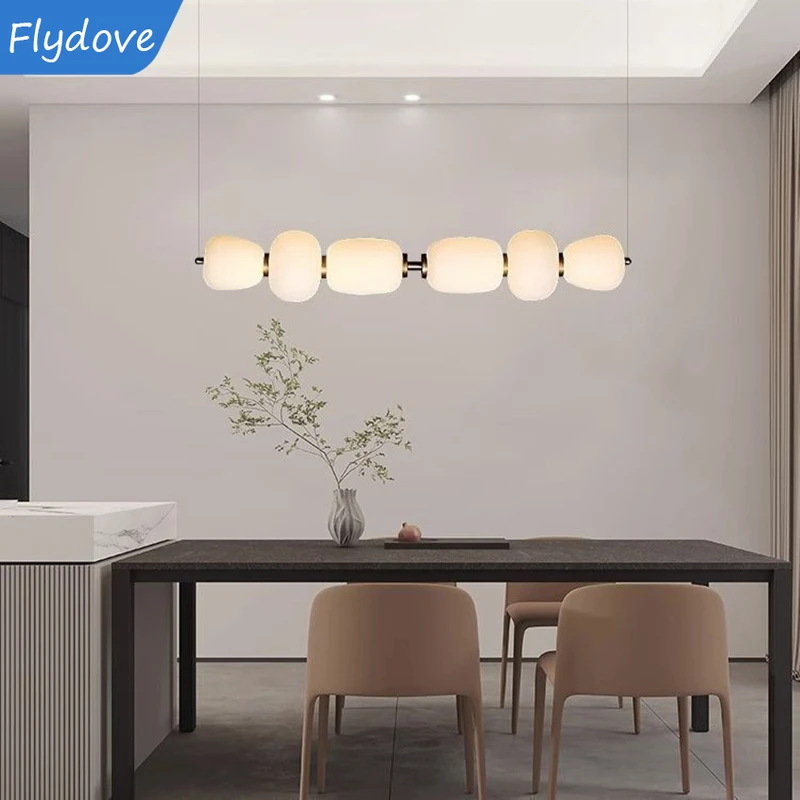 Modern Milky White Glass Pendant Lamp Nordic LED Dining Table Living Room Kitchen Bedroom Ball Pendant Light Decor Aesthetic
Modern Milky White Glass Pendant Lamp Nordic LED Dining Table Living Room Kitchen Bedroom Ball Pendant Light Decor Aesthetic