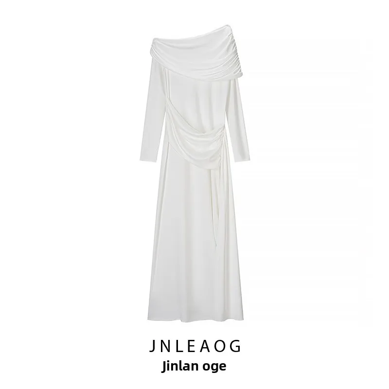 Вязаное платье Ele JNLEAOG: Новинка Весны, Женское, Модный дизайн, Полиэстер, Длинный рукав, С завышенной талией, Повседневное
Вязаное платье Ele JNLEAOG: Новинка Весны, Женское, Модный дизайн, Полиэстер, Длинный рукав, С завышенной талией, Повседневное