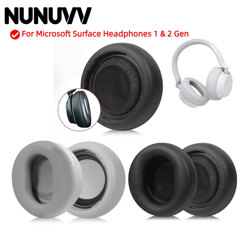 Ear Pads For Microsoft Surface Headphones 1 & 2 Gen Headphone Replacement Leather Pads High Quality Foam Pads
Ear Pads For Microsoft Surface Headphones 1 & 2 Gen Headphone Replacement Leather Pads High Quality Foam Pads