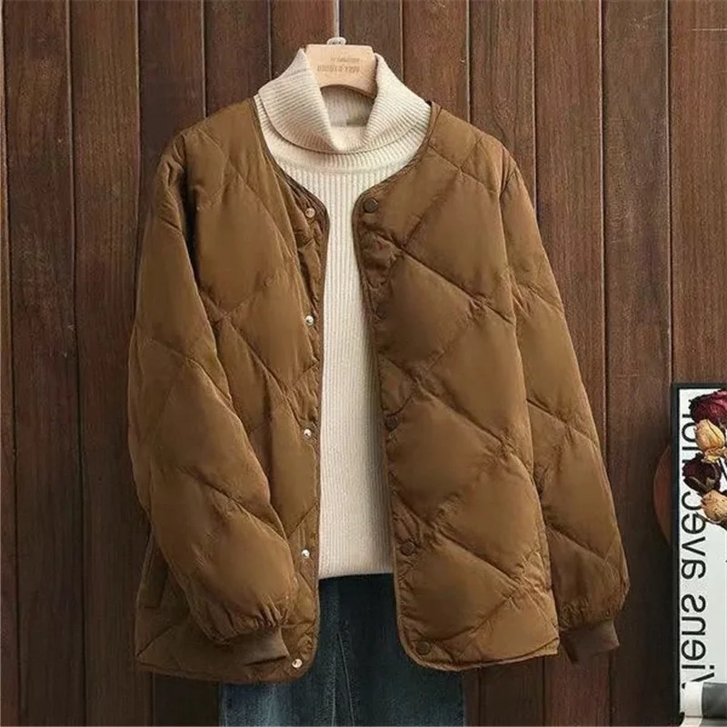 Parkas Women Warm Girls All-match Winter Argyle Outwear High Street Personality Retro Korean Fashion Baggy Simple College Mujer
Parkas Women Warm Girls All-match Winter Argyle Outwear High Street Personality Retro Korean Fashion Baggy Simple College Mujer