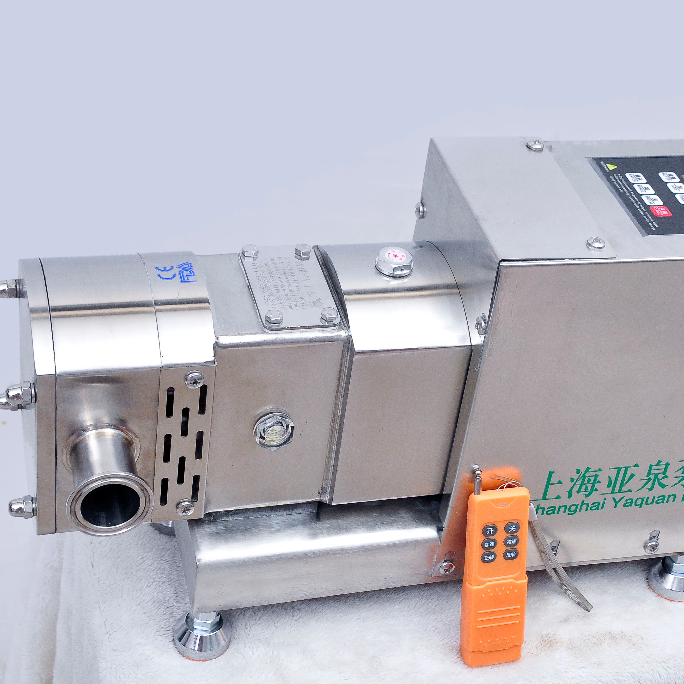 Hygienic Single-lobe Sanitary Rotor Pump FRP-5 Electric Stainless Steel SS304 0.1-1.2MPa Automotive Industry Use
Hygienic Single-lobe Sanitary Rotor Pump FRP-5 Electric Stainless Steel SS304 0.1-1.2MPa Automotive Industry Use