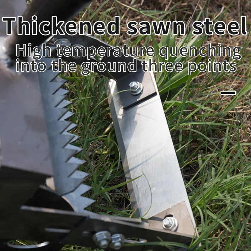 Hand Push Wheeled Weeding Hoe, Manganese Steel Sawtooth Weeder, Agricultural Soil Loosening Tool, No Handle
Hand Push Wheeled Weeding Hoe, Manganese Steel Sawtooth Weeder, Agricultural Soil Loosening Tool, No Handle