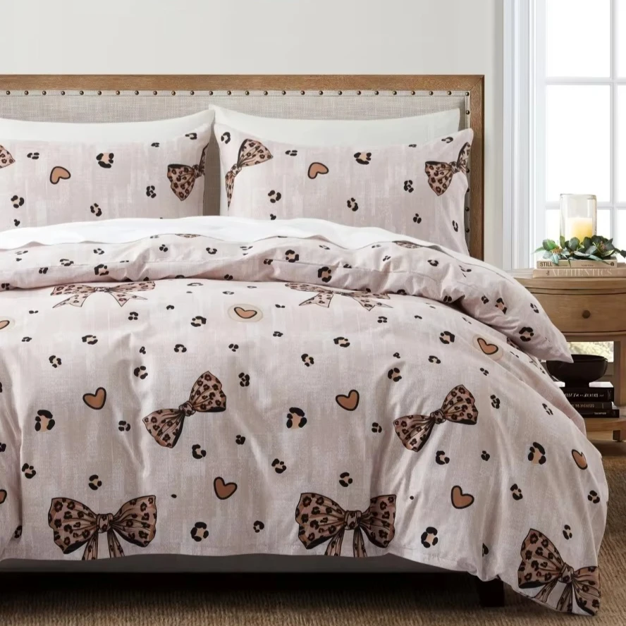 Комплект пододеяльников с леопардовым бантом, полный комплект постельного белья из 3 предметов для детей-подростков, мальчиков и девочек, декор комнаты, пододеяльник, роскошный черный пододеяльник
Комплект пододеяльников с леопардовым бантом, полный комплект постельного белья из 3 предметов для детей-подростков, мальчиков и девочек, декор комнаты, пододеяльник, роскошный черный пододеяльник