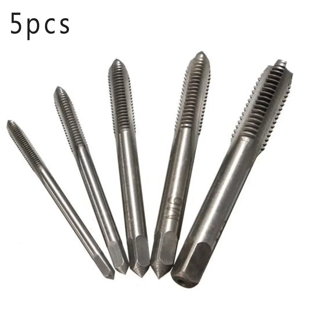 5PCS HSS M5 M6 M8 Machine Hand Screw Thread Metric Plug Tap Drill Screw Taps-M8 Set Kit Screw Thread Tap Drill M5
5PCS HSS M5 M6 M8 Machine Hand Screw Thread Metric Plug Tap Drill Screw Taps-M8 Set Kit Screw Thread Tap Drill M5