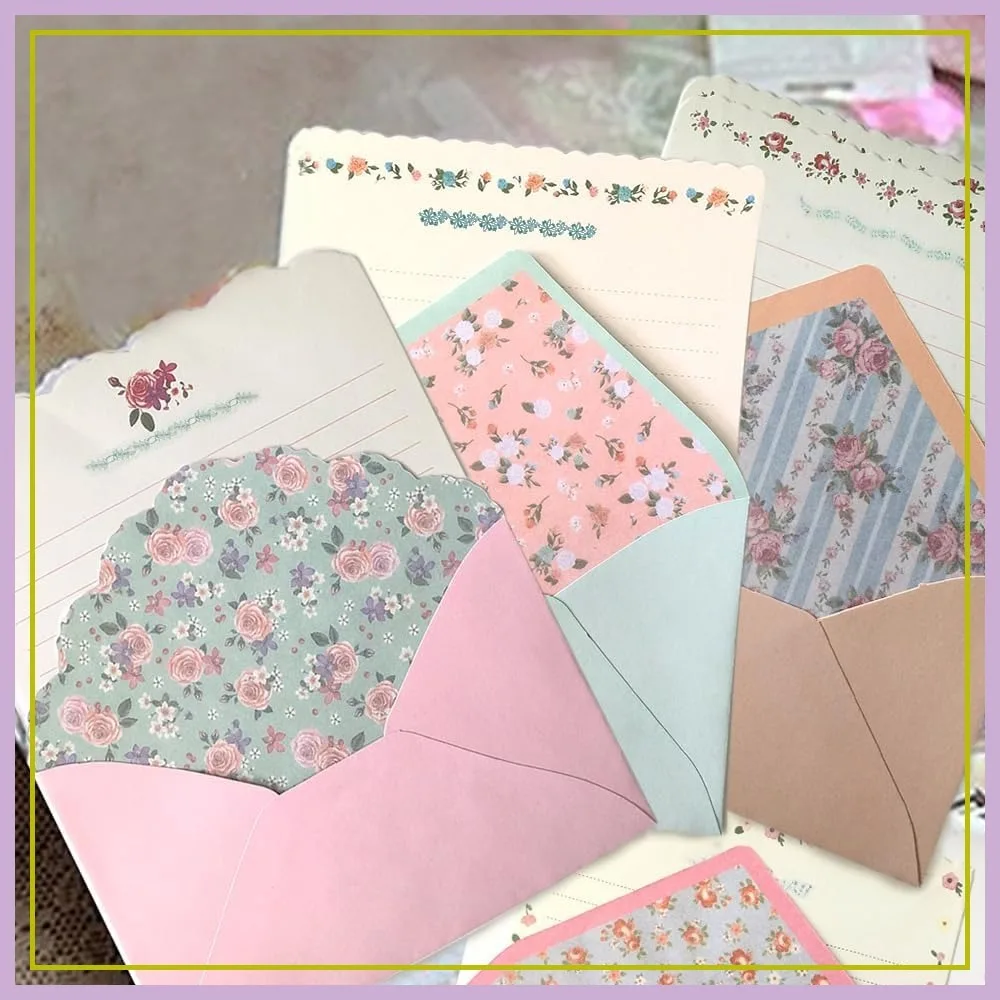 32 Cute Kawaii Lovely Special Design Writing Stationery Paper with 16 Envelope - 32 Letter paper (7.1x5.2 inch)
32 Cute Kawaii Lovely Special Design Writing Stationery Paper with 16 Envelope - 32 Letter paper (7.1x5.2 inch)
