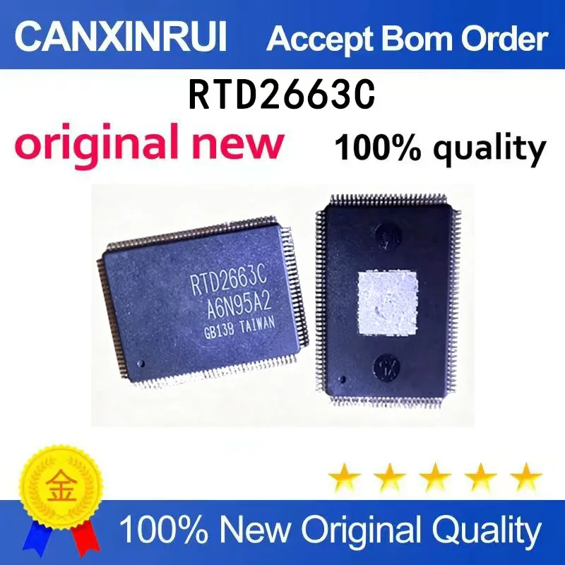 (5 pieces)Brand new spot RTD2663C RTD2663 QFP
(5 pieces)Brand new spot RTD2663C RTD2663 QFP