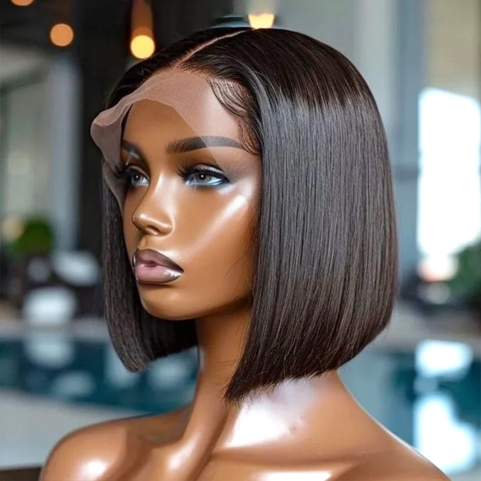 Yesbleen 180 Density 13x4 13x6 Straight Short Bob Wig Lace Front Human Hair Wigs 5x5 Closure Bob Wigs Ready To Wear For Women
Yesbleen 180 Density 13x4 13x6 Straight Short Bob Wig Lace Front Human Hair Wigs 5x5 Closure Bob Wigs Ready To Wear For Women