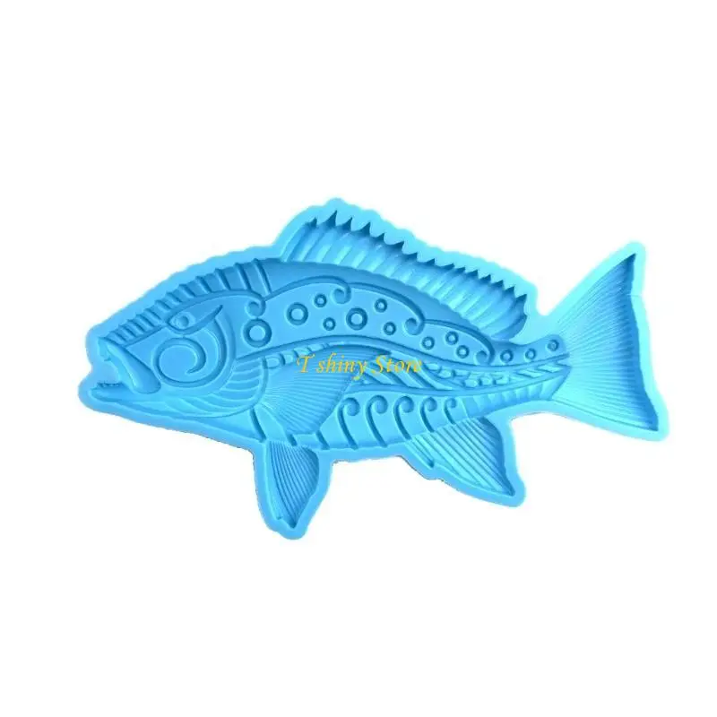 N58F Lovely Embossed Fish Pendant Silicone Mold Door Hanging Plate Wall Decorations Crystal Epoxy Resin Mould for DIY Crafts
N58F Lovely Embossed Fish Pendant Silicone Mold Door Hanging Plate Wall Decorations Crystal Epoxy Resin Mould for DIY Crafts
