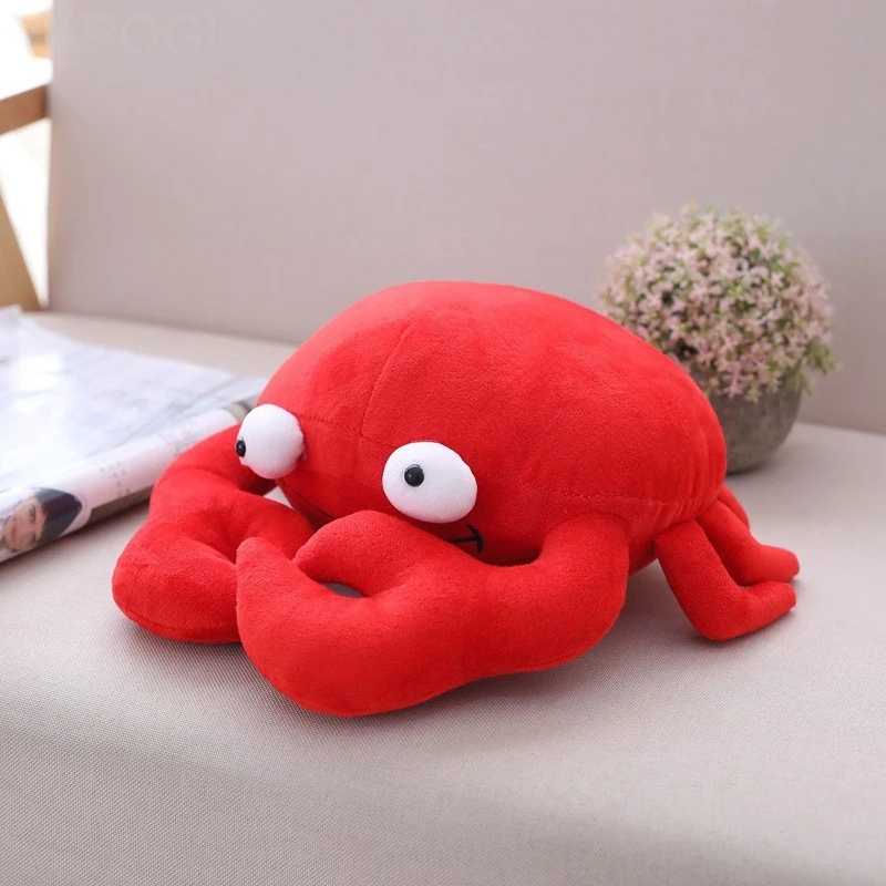 Cute Red Crab Plush Toy 30cm Soft Stuffed Marine Animal Cartoon Crab Plush Doll Creative Birthday Gift for Kids Home Decor
Cute Red Crab Plush Toy 30cm Soft Stuffed Marine Animal Cartoon Crab Plush Doll Creative Birthday Gift for Kids Home Decor