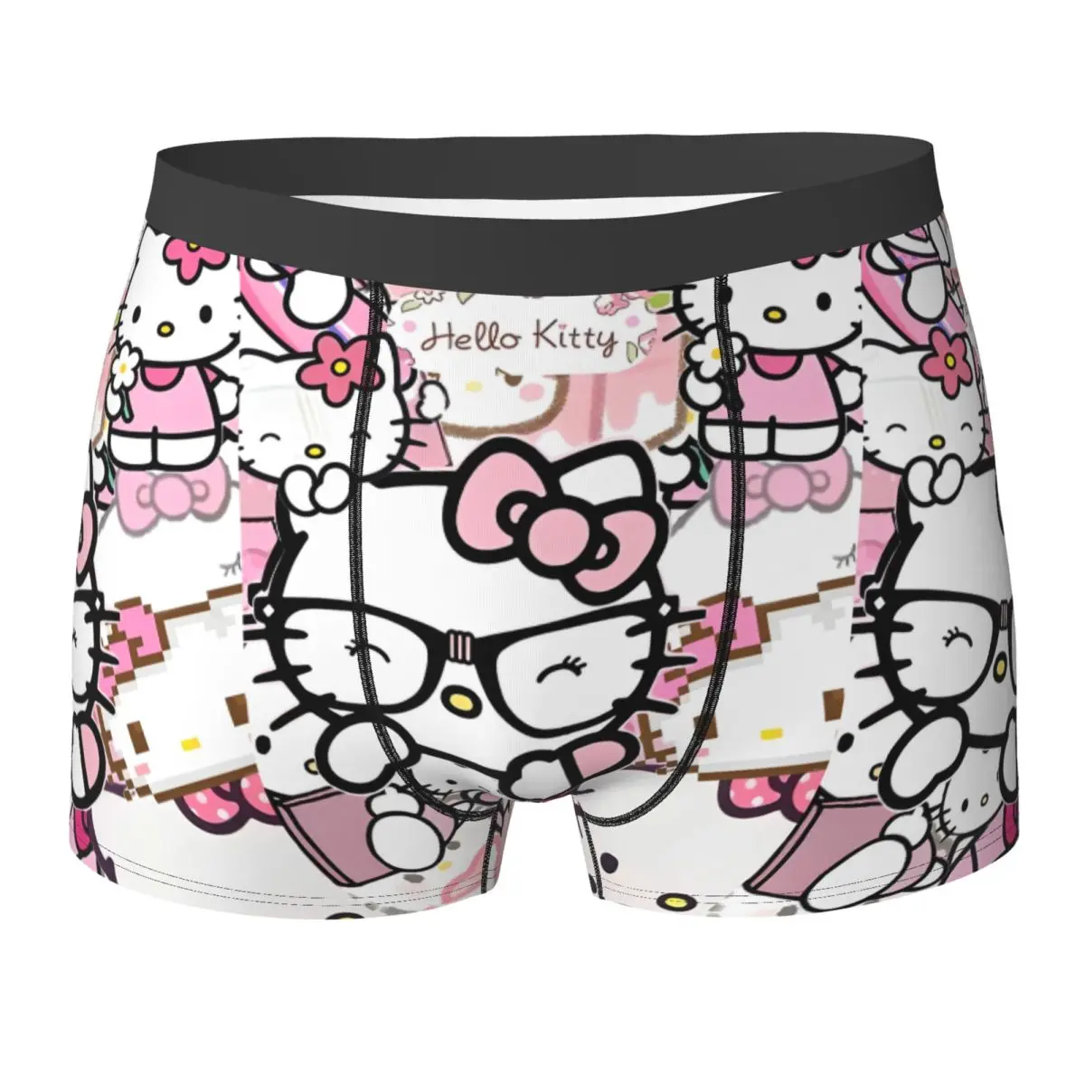 Kawaii Hello Kitty Underwear Cute Cartoon Men Panties Printed Funny Trunk Trenky Shorts Briefs Large Size
Kawaii Hello Kitty Underwear Cute Cartoon Men Panties Printed Funny Trunk Trenky Shorts Briefs Large Size