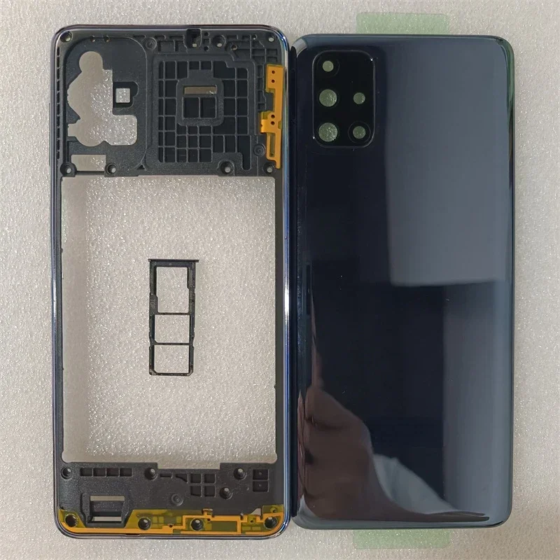 For Samsung Galaxy M51 M515F Middle Frame+Battery Back Cover Rear With Camera Lens +Sim Tray
For Samsung Galaxy M51 M515F Middle Frame+Battery Back Cover Rear With Camera Lens +Sim Tray