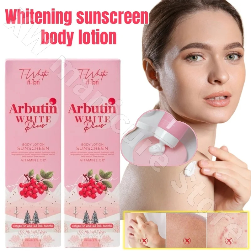 Thailand Brightening Sunscreen Body Lotion 200ml Hydrating Moisturizing Chicken Skin Improves Dullness and Dryness
Thailand Brightening Sunscreen Body Lotion 200ml Hydrating Moisturizing Chicken Skin Improves Dullness and Dryness