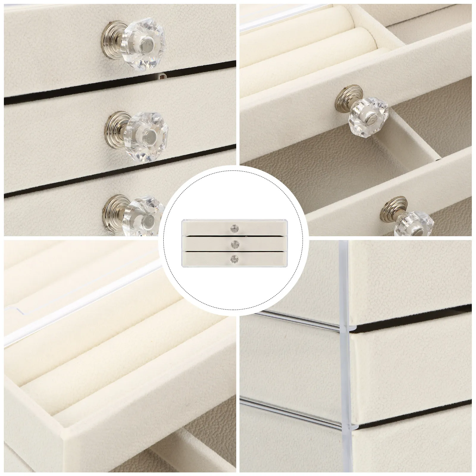 1Pcs Ear Earring Organizer Jewelry Box Plastic Multi-Grid Storage Case Perfect Jewelry Holder Display for Rings Bracelets
1Pcs Ear Earring Organizer Jewelry Box Plastic Multi-Grid Storage Case Perfect Jewelry Holder Display for Rings Bracelets