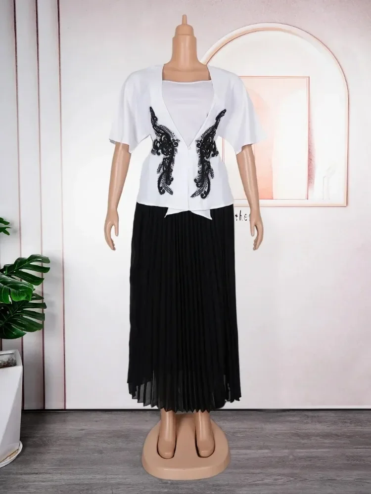 Elegant African Wedding Dresses for Women Plus Size Africa Clothes Office Lady Party Dress with Coat Dashiki Ankara Outfits Robe
Elegant African Wedding Dresses for Women Plus Size Africa Clothes Office Lady Party Dress with Coat Dashiki Ankara Outfits Robe