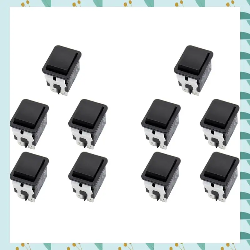 A71P 10X Rocker Switch, HY12-9-3 6Pins Industrial Electric Rocker Switch 125V/250V Pushbutton
A71P 10X Rocker Switch, HY12-9-3 6Pins Industrial Electric Rocker Switch 125V/250V Pushbutton