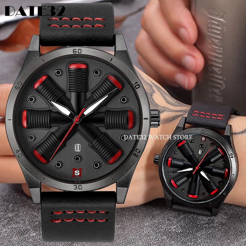 Cool Man Watch Airplane Engine Engraved Big Dial Male Wrist Watches Flieger Pilot Sports Men Wristwatch Reloj Aviator Mens Clock
Cool Man Watch Airplane Engine Engraved Big Dial Male Wrist Watches Flieger Pilot Sports Men Wristwatch Reloj Aviator Mens Clock