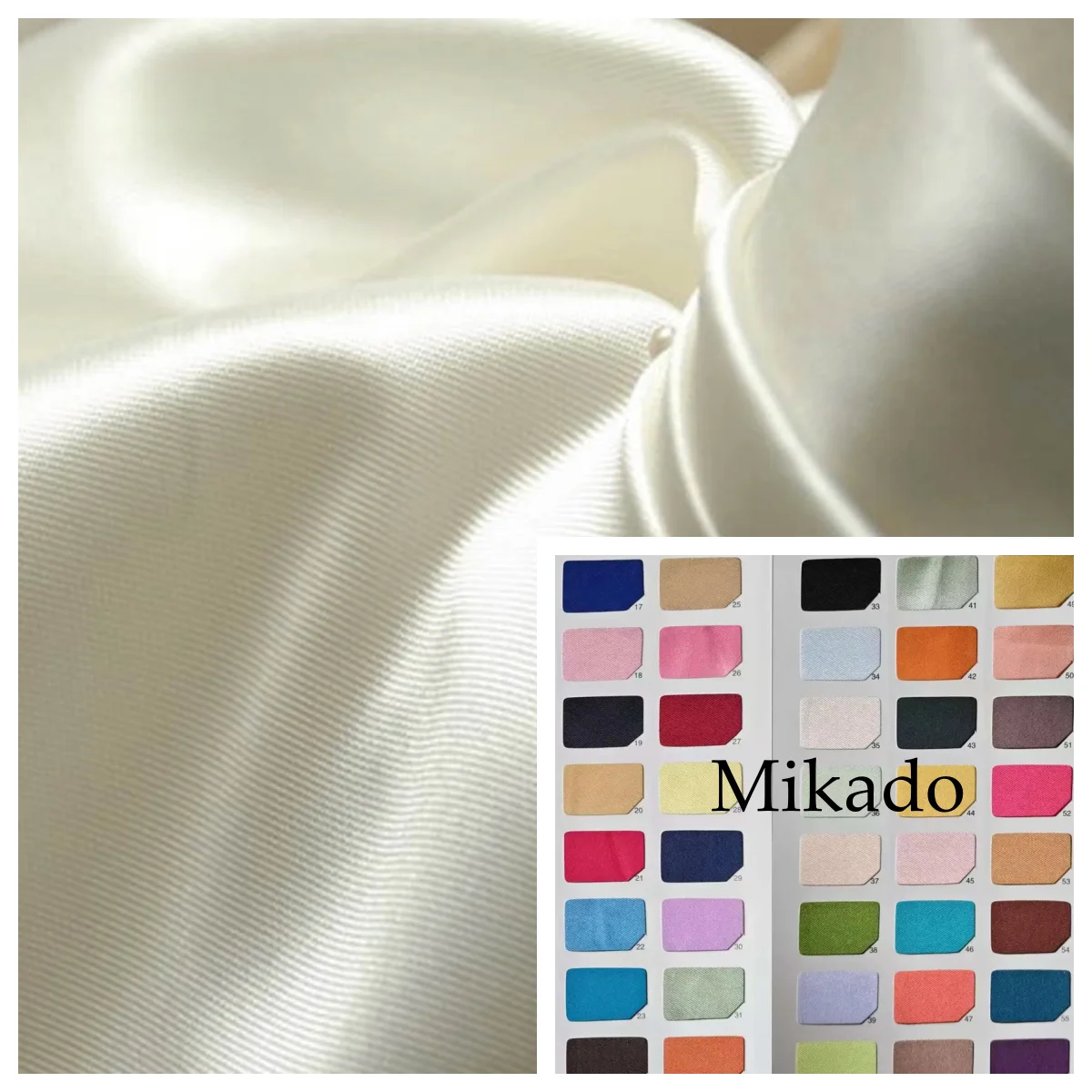 Diagonal satin Mikado stiff and smooth fabric sewing evening dresses long skirts dresses red carpet fashion shows
Diagonal satin Mikado stiff and smooth fabric sewing evening dresses long skirts dresses red carpet fashion shows