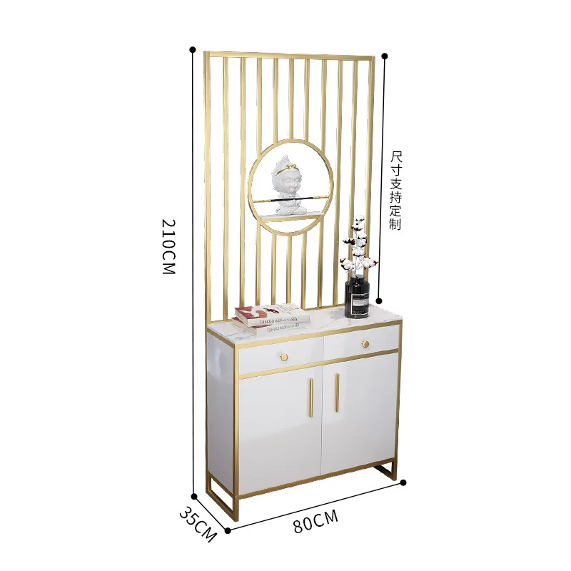 Light luxury entrance partition cabinet, with drawers, modern simplicity, entrance foyer, storage shoe cabinet
Light luxury entrance partition cabinet, with drawers, modern simplicity, entrance foyer, storage shoe cabinet