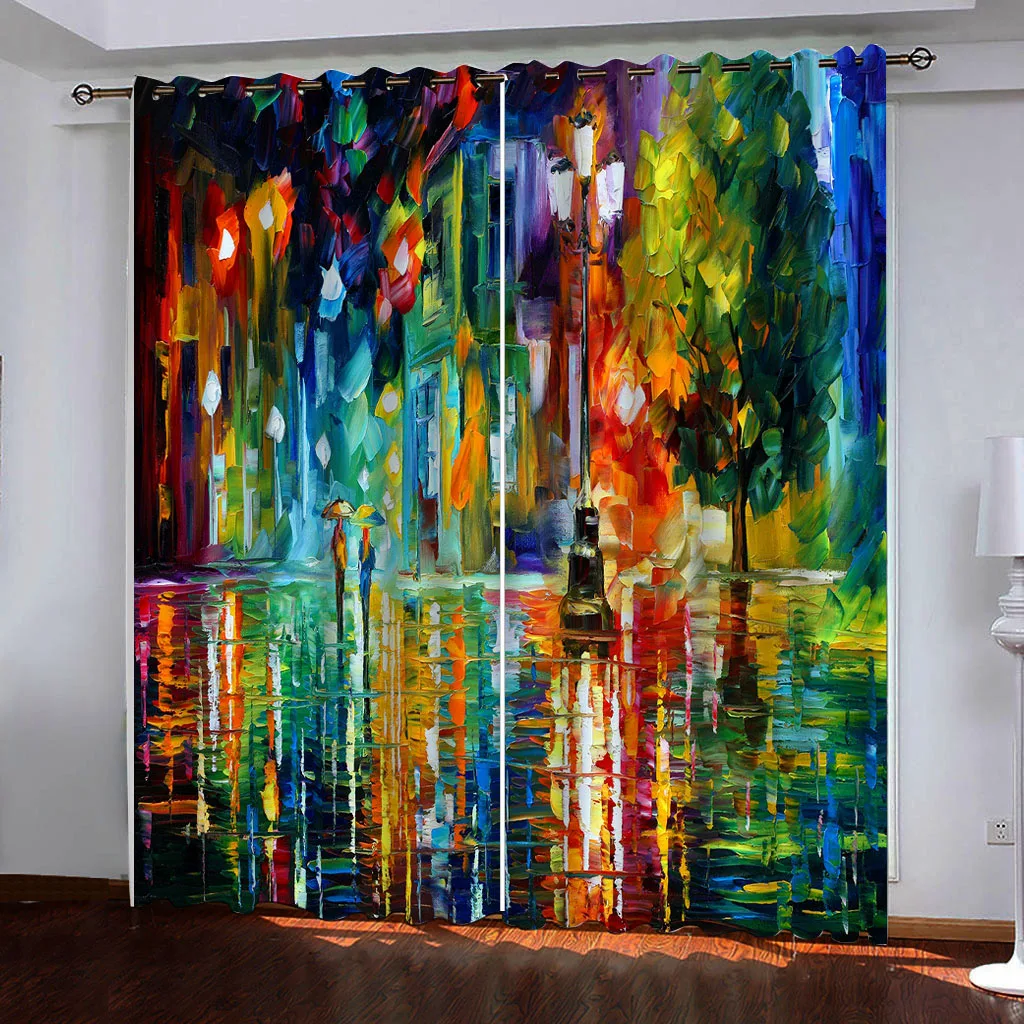 Cheap Customize Oil Painting Scenery Autumn Leaf Background 2 Pieces Window Curtains for Living Room Kitchen Bedroom Decor
Cheap Customize Oil Painting Scenery Autumn Leaf Background 2 Pieces Window Curtains for Living Room Kitchen Bedroom Decor