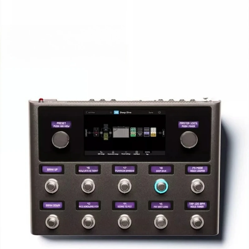 Electric guitar digital integrated effect device, speaker simulation workstation
Electric guitar digital integrated effect device, speaker simulation workstation