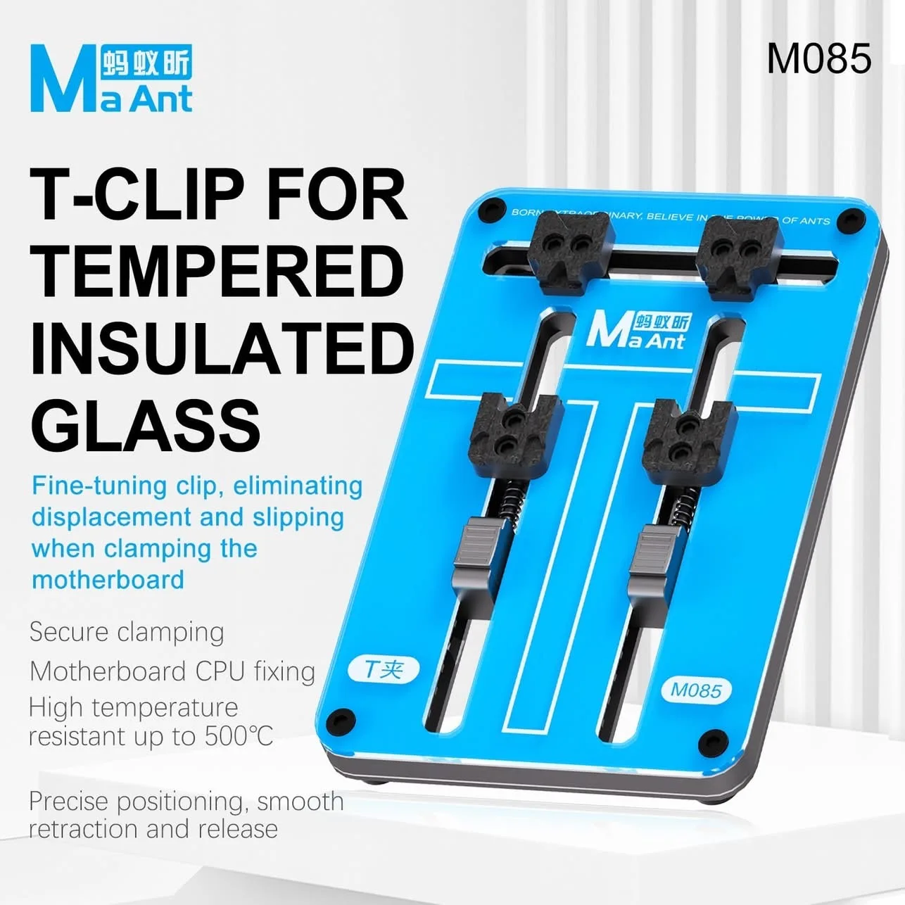 MaAnt three-axis multi-function mobile phone motherboard chip IC repair tempered glass clip buckle flexible adjustment
MaAnt three-axis multi-function mobile phone motherboard chip IC repair tempered glass clip buckle flexible adjustment