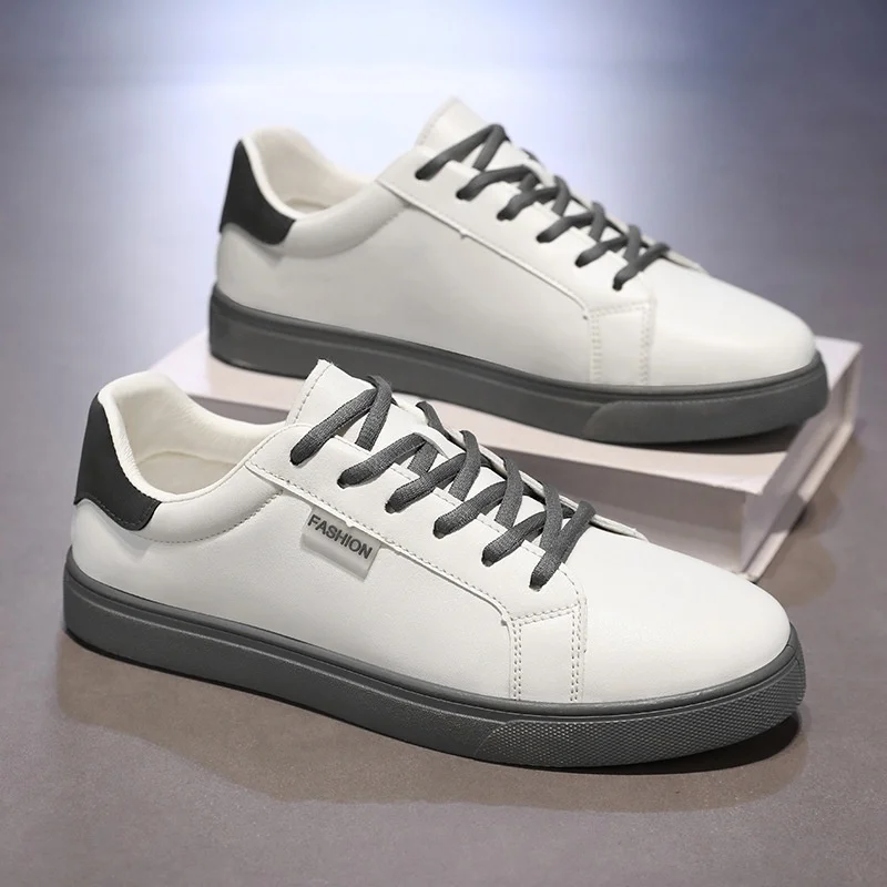 Men's Summer Thin Leather Shoes Soft Bottom Casual Trendy White Sneakers Large Size Comfortable Fashionable round Toe Rubber ...
Men's Summer Thin Leather Shoes Soft Bottom Casual Trendy White Sneakers Large Size Comfortable Fashionable round Toe Rubber ...