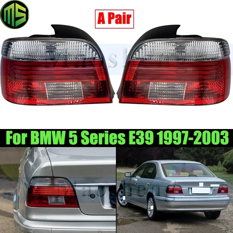 A Pair Rear Bumper Tail Light Tail Lamp For BMW 5 Series E39 525i 530i 540i 1997-2003 Taillight Taillamp Brake Light No Bulb
A Pair Rear Bumper Tail Light Tail Lamp For BMW 5 Series E39 525i 530i 540i 1997-2003 Taillight Taillamp Brake Light No Bulb