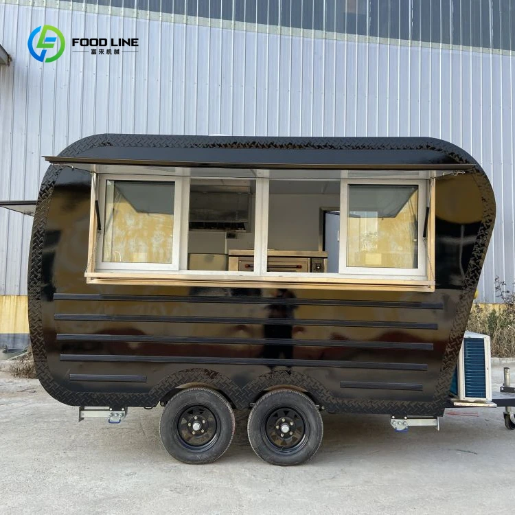 High Quality Cost Effective Food Truck Trailer for Fast Food Business Black Color Customized Multi-functional Food Trailer
High Quality Cost Effective Food Truck Trailer for Fast Food Business Black Color Customized Multi-functional Food Trailer