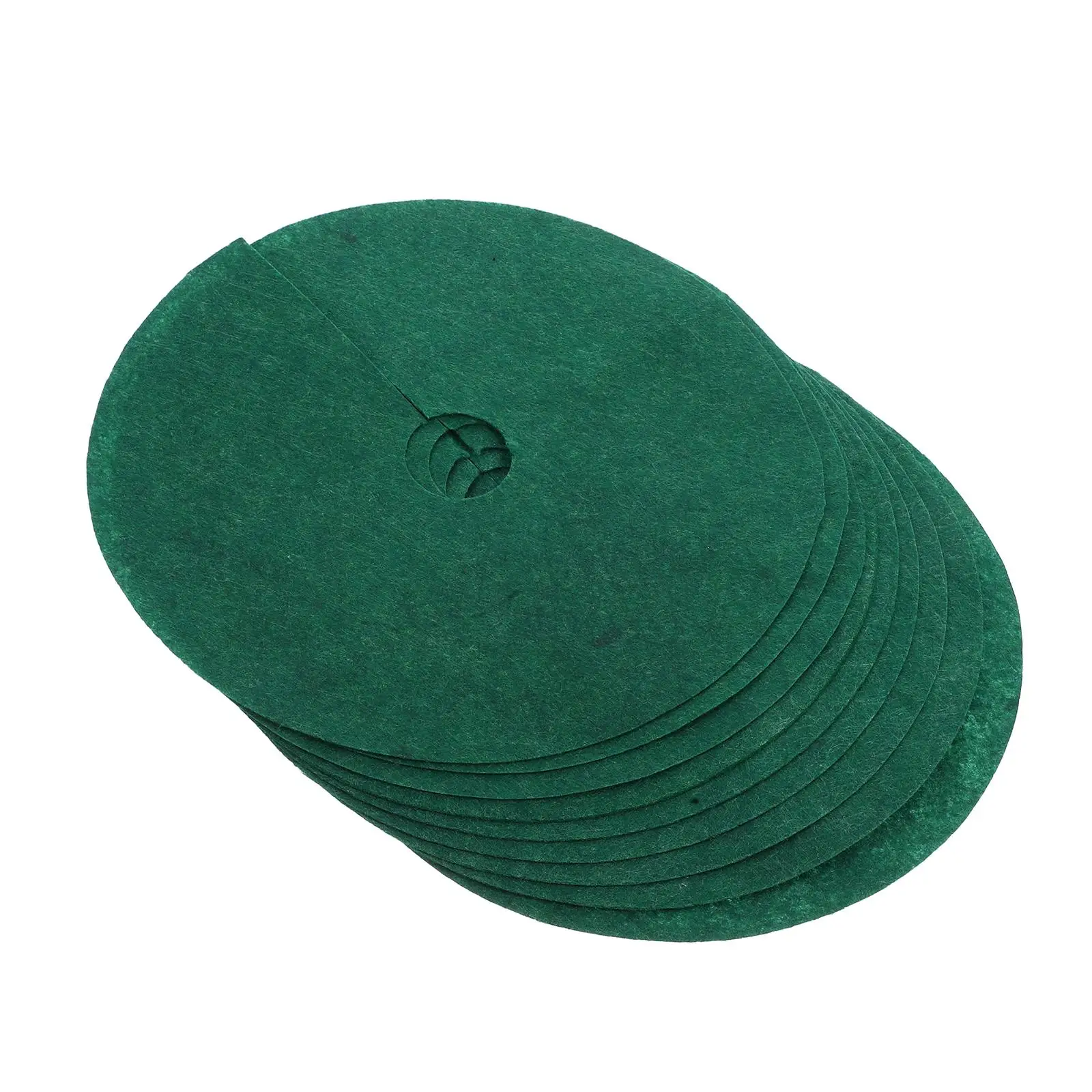 10 Pcs Non Woven Root Barrier Tree Mulch Cloth 25cm Outer 3cm Inner Hole Control Garden Plant Growth
10 Pcs Non Woven Root Barrier Tree Mulch Cloth 25cm Outer 3cm Inner Hole Control Garden Plant Growth