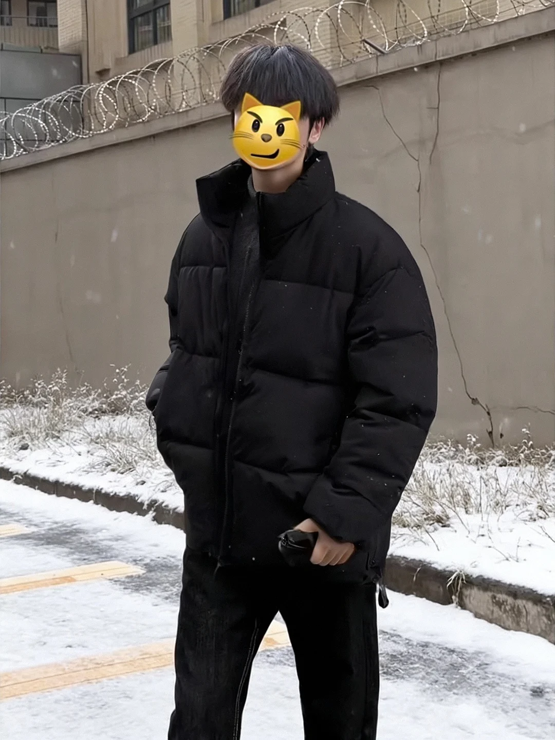 Bla Stand Collar ort Thiened Men's down Jaet Winter Warm Cleanfit Cotton Coat American Sle Haome Cotton Clothes
Bla Stand Collar ort Thiened Men's down Jaet Winter Warm Cleanfit Cotton Coat American Sle Haome Cotton Clothes